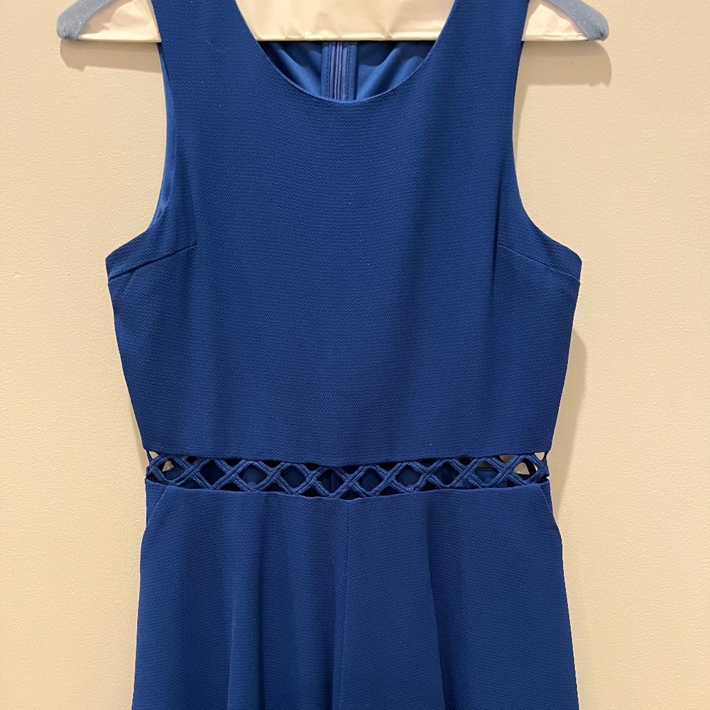 blue romper